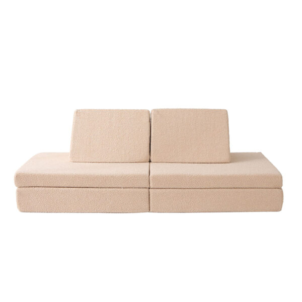 Hakuna Matte Kids Play Couch – Beige 150 x 66 x 52.5 cm