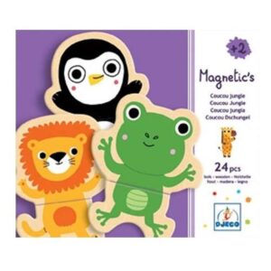 Djeco Holz-Magnetspiel Coucou Dschungel