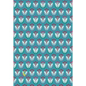 Djeco Wallpaper strips The peacocks