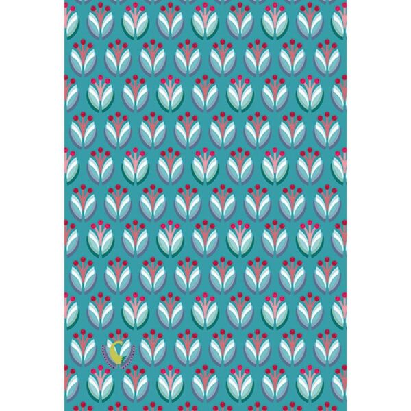 Djeco Wallpaper strips The peacocks