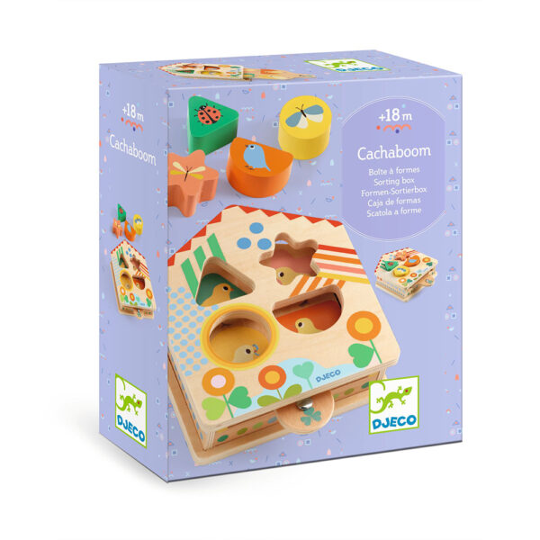 Djeco sorting box Cachaboom - FSC 100%