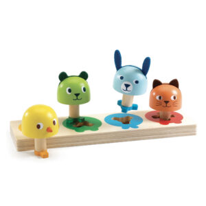 Djeco Wooden Activity Board Tourniki