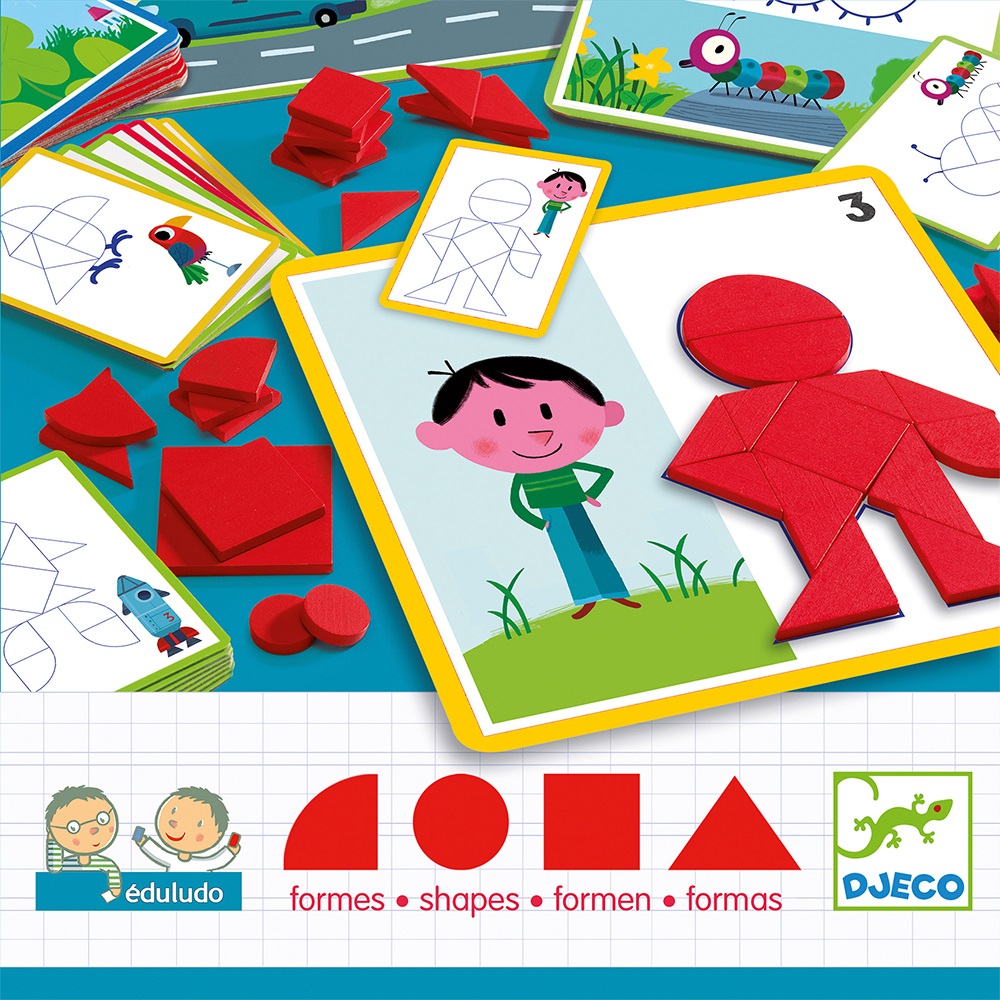 Djeco Eduludo Eduludo - Shapes