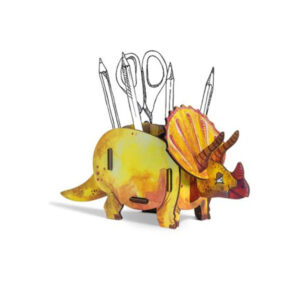 Werkhaus Pen box Dino Triceratops
