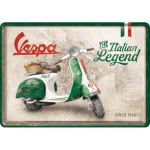 Nostalgic Metal Card Vespa Vespa – Italian Legend