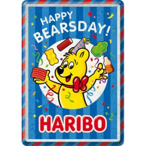 Nostalgic Μεταλλική κάρτα σε φάκελο Haribo – Happy Bearsday