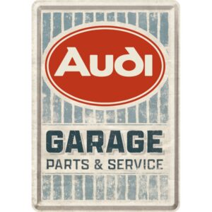 Nostalgic Μεταλλική κάρτα σε φάκελο Audi – Garage