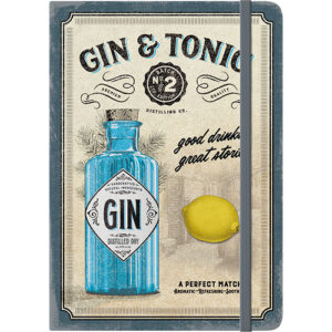 Nostalgic Σημειωματάριο Gin & Tonic – Drinks & Stories