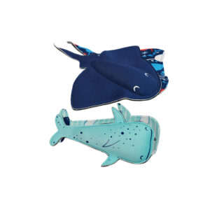 Splash SNIPPETS STRINGRAY & WHALE – PACK OF 2