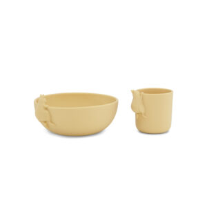 KS BUNNY BOWL AND CUP SET LIMONADE