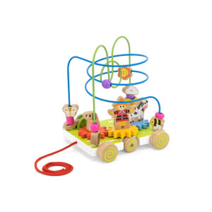 Viga Pull Along with Wire Beads and Turning Gears