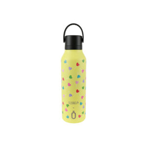 Runbott παγούρι θερμός Mii κίτρινο “Καρδούλες” 600ml
