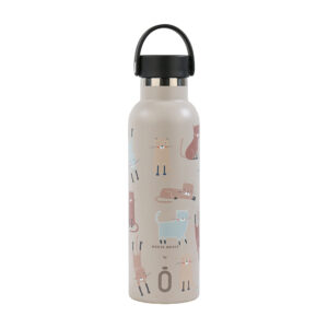 Runbott παγούρι θερμός “Διάφορες γατούλες” 600ml