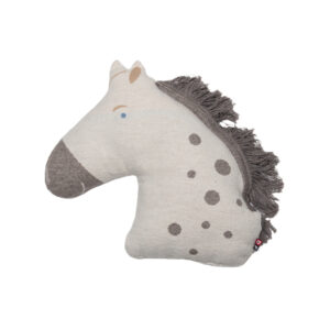 David Fussenegger JUWEL cushion (incl. filling) “pony” 34 x 34 cm offwhite