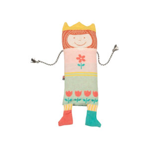 David Fussenegger JUWEL set, blanket in puppet, PRINCESS 70 x 90 cm rose