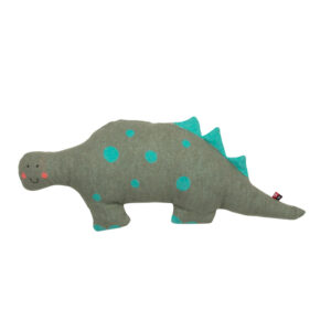 David Fussenegger pillow DINO, incl. filler 70 x 25 cm green